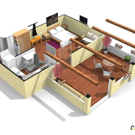 Apartmán Cielo Abierto Berzocana Exteriér fotografie